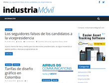 Tablet Screenshot of industriamovil.com